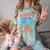 Elementary Teacher Student Graduation Last Day School Comfort Color Blast T-Shirt Fern