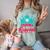 EMT Trauma Queen Paramedic Student T-Shirt Graduation Comfort Color Blast T-Shirt Fern