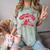 Enchanted Mesa Plateau Nostalgia Comfort Color Blast T-Shirt Fern
