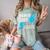 Fifth Grade Graduation Peace Out 5th Grade Boys Comfort Color Blast T-Shirt Fern
