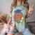 Our Final Rodeo Class Of 2025 Rodeo Western Graduation Texas Comfort Color Blast T-Shirt Fern