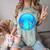 Frutiger Aero Aesthetic Tech Orb Fishes Raglan Baseball Tee Comfort Color Blast T-Shirt Fern