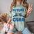 Future CRNA Nurse Anesthetist Student Nursing RN Graduation Comfort Color Blast T-Shirt Fern