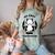 Go Away I'm Introverting Cat With Coffee Comfort Color Blast T-Shirt Fern