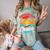 Graduation Cruise Squad 2025 Cruising Graduation Trip Comfort Color Blast T-Shirt Fern