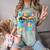 Graduation Cruise Squad Class Of 2025 Vacation Family Grad Comfort Color Blast T-Shirt Fern