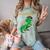 Graduation Dinosaur Smarty Saurus Rex Diploma Dinosaur Comfort Color Blast T-Shirt Fern