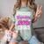 Grandma Graduation Shirt 2018 High School College Grad Comfort Color Blast T-Shirt Fern