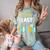 Happy Last Day Of 2nd Grade Shirt Cutie Graduation Comfort Color Blast T-Shirt Fern
