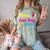 Happy Last Day Of School Graduation Teacher Students T-Shirt Comfort Color Blast T-Shirt Fern