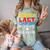 Happy Last Day Of School Pre-K Life Graduation T-Shirt Comfort Color Blast T-Shirt Fern