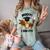 Hoot I Did It Grad Owl Holding Graduation Diploma Congrats Comfort Color Blast T-Shirt Fern