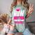 Now Hotter Two Degree Graduation Her Friends Cute 2020 Comfort Color Blast T-Shirt Fern