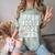 Inner World Mode On Introvert Saying Comfort Color Blast T-Shirt Fern