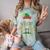 The Introvert Elf Christmas Family Matching Fun Xmas Top Comfort Color Blast T-Shirt Fern
