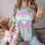 Introvert Hippie Mom Cloth Diapers Crunchy Mama Comfort Color Blast T-Shirt Fern