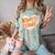 Introverted Extrovert People Hater Calm Peace Lover Comfort Color Blast T-Shirt Fern