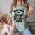 Keep Calm The Social Worker Is Here Graduation Work Job Comfort Color Blast T-Shirt Fern