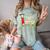 Kids Pre-K Graduation Kindergarten Here I Come Comfort Color Blast T-Shirt Fern