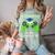 Kindergarten Graduation Level Complete Gamer Class 2024 Kids Comfort Color Blast T-Shirt Fern