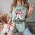 This Is My Last Rodeo Senior 2026 Cowgirl Graduation Comfort Color Blast T-Shirt Fern