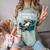 Lazy Raccoon Sarcastic Introvert Humor Japanese Animal Comfort Color Blast T-Shirt Fern