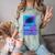 Lofi Reverie Analog Dreams Pixel 90s Desktop VHS Nostalgia Comfort Color Blast T-Shirt Fern