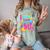 I Love The 90'S 90s Nostalgia Comfort Color Blast T-Shirt Fern