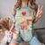 I Love 90's Music Retro Style Nostalgia Cassette 1990s Party Premium Tri-Blend Comfort Color Blast T-Shirt Fern