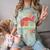 I Love 90's Music Retro Style Nostalgia Cassette 1990s Party Comfort Color Blast T-Shirt Fern