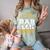My Lucky Bar Exam Shirt Lawyer Law School Graduation Comfort Color Blast T-Shirt Fern
