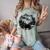 Monster Squonk In Forest Folklore Cryptid Introvert Comfort Color Blast T-Shirt Fern