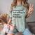 Theology Introvert Christian Conversation Starters Comfort Color Blast T-Shirt Fern