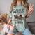 Be Patient With Me I'm From The 1900s Horse-Drawn Wagon Comfort Color Blast T-Shirt Fern