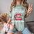 Please Be Patient With Me I'm From The 1900s Women Girl Comfort Color Blast T-Shirt Fern