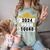 Prom Squad 2024 High School Graduation Party Premium Comfort Color Blast T-Shirt Fern