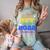 Proud Bff Of 2022 Graduate Class 2022 Graduation Family Comfort Color Blast T-Shirt Fern