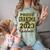 Proud Grandma Of A 2023 Graduate Graduation Comfort Color Blast T-Shirt Fern