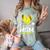 Proud Senior Mom Class Of 2026 Softball Graduation Heart Comfort Color Blast T-Shirt Fern