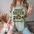 Proud Sister Of A 2024 Graduate Senior Graduation Comfort Color Blast T-Shirt Fern