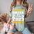 Proud Sister Of a Class Of 2025 Graduate Family Graduation Comfort Color Blast T-Shirt Fern