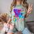 Retro 1980s 80's Baby 1990s 90's Made Me Nostalgia Birthday Comfort Color Blast T-Shirt Fern