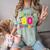 Retro 80's Costume 80s Nostalgia Party Comfort Color Blast T-Shirt Fern