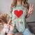 Retro Gamer 1 Life Pixel Heart – 8-Bit Gaming Nostalgia Comfort Color Blast T-Shirt Fern