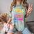 Retro Girls Just Wanna Have Fun Nostalgia 1980s 80's Premium Tri-Blend Comfort Color Blast T-Shirt Fern
