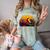 This Is How I Rolled Retro Toys Big Wheel Tricycle Nostalgia Comfort Color Blast T-Shirt Fern