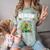 Senior 2025 Graduation Caterpillar For Kids Cute Coquette Comfort Color Blast T-Shirt Fern