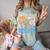 Senior 2026 Retro Groovy Flowers Graduation Comfort Color Blast T-Shirt Fern