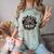 Senior 2032 Class Of 2032 Seniors Graduation 2032 Senior 32 Comfort Color Blast T-Shirt Fern
