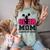 Senior Cheerleader Mom Cheer Class Of 2025 Graduation Women Comfort Color Blast T-Shirt Fern